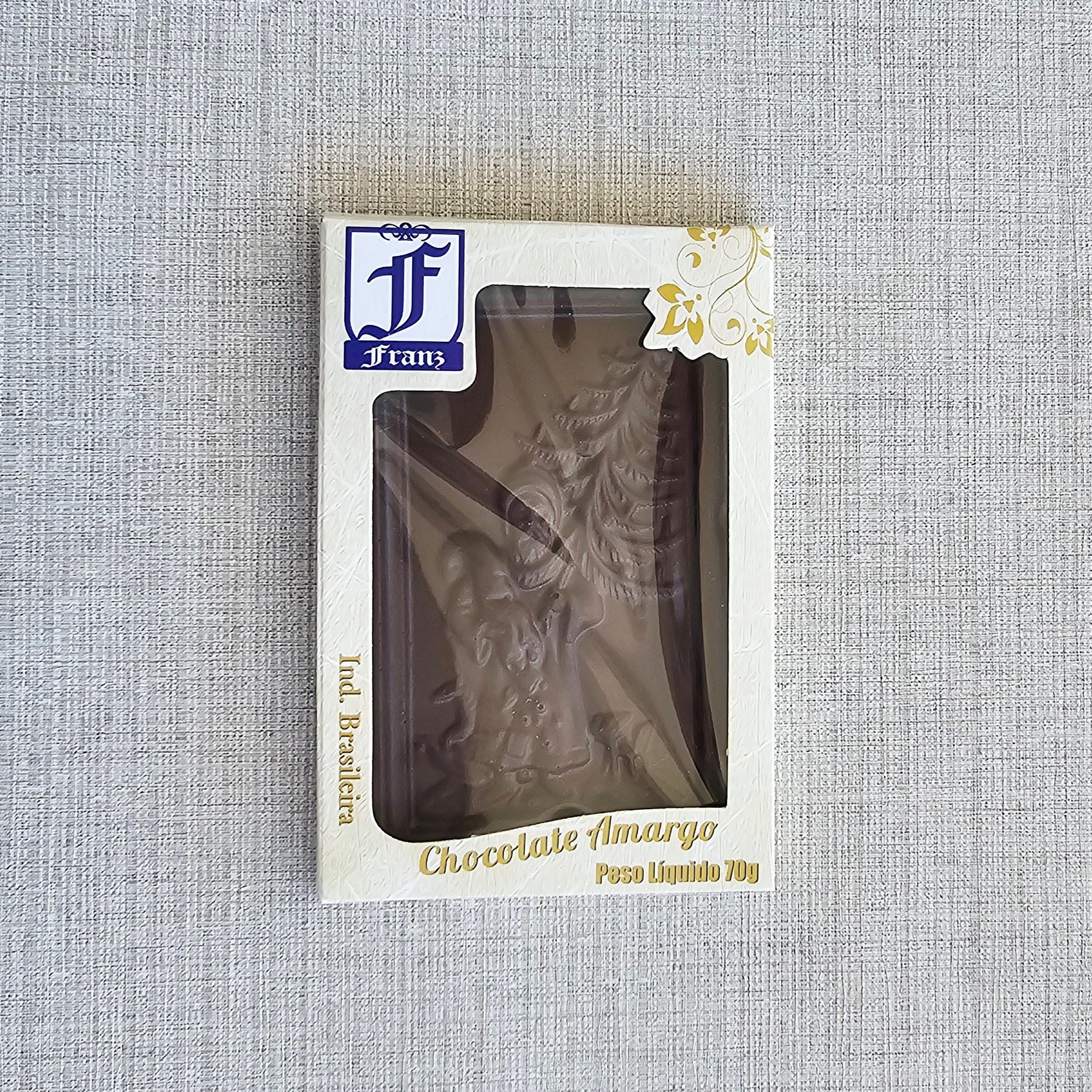 Barra chocolate amargo 70g