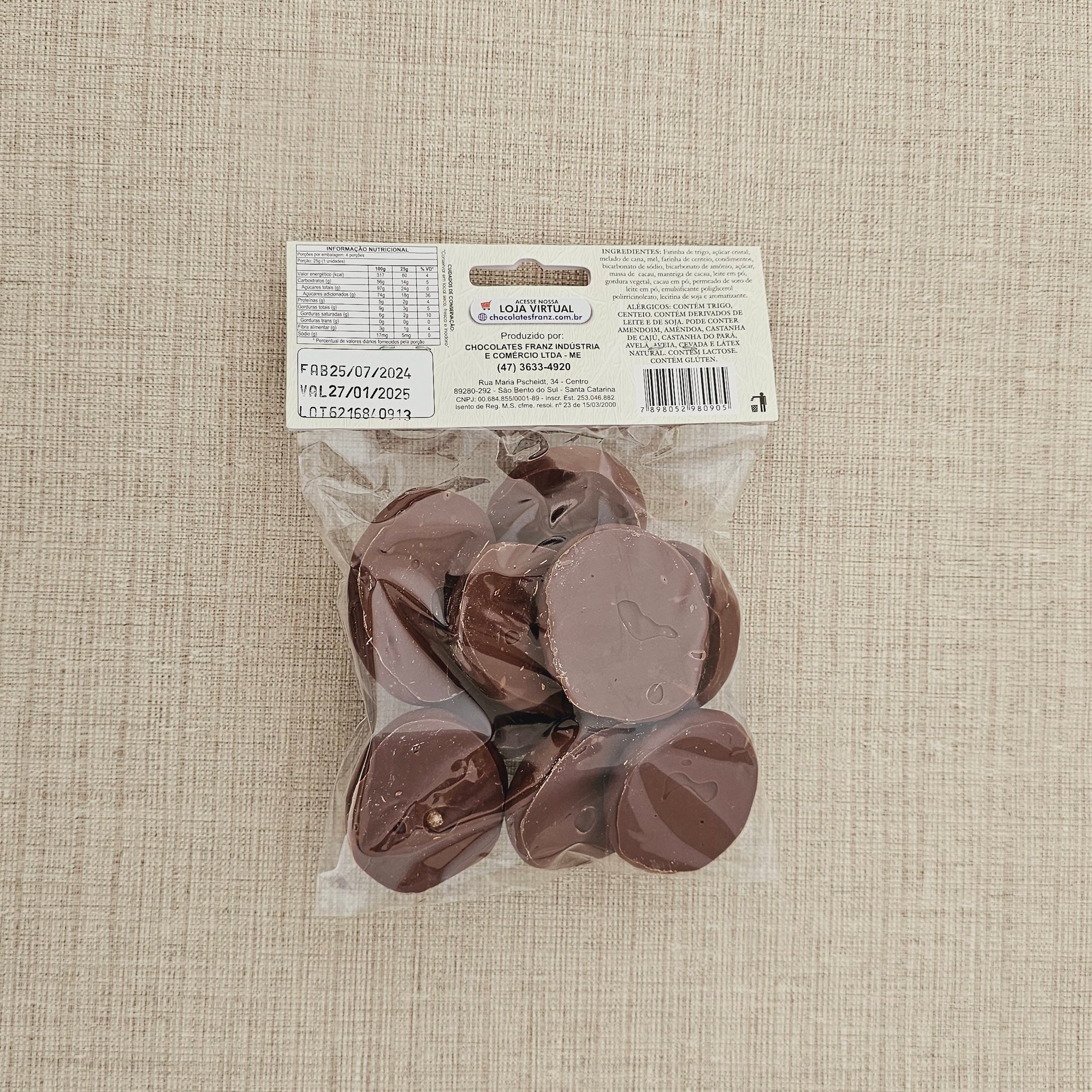 Bolacha de Melado 100g