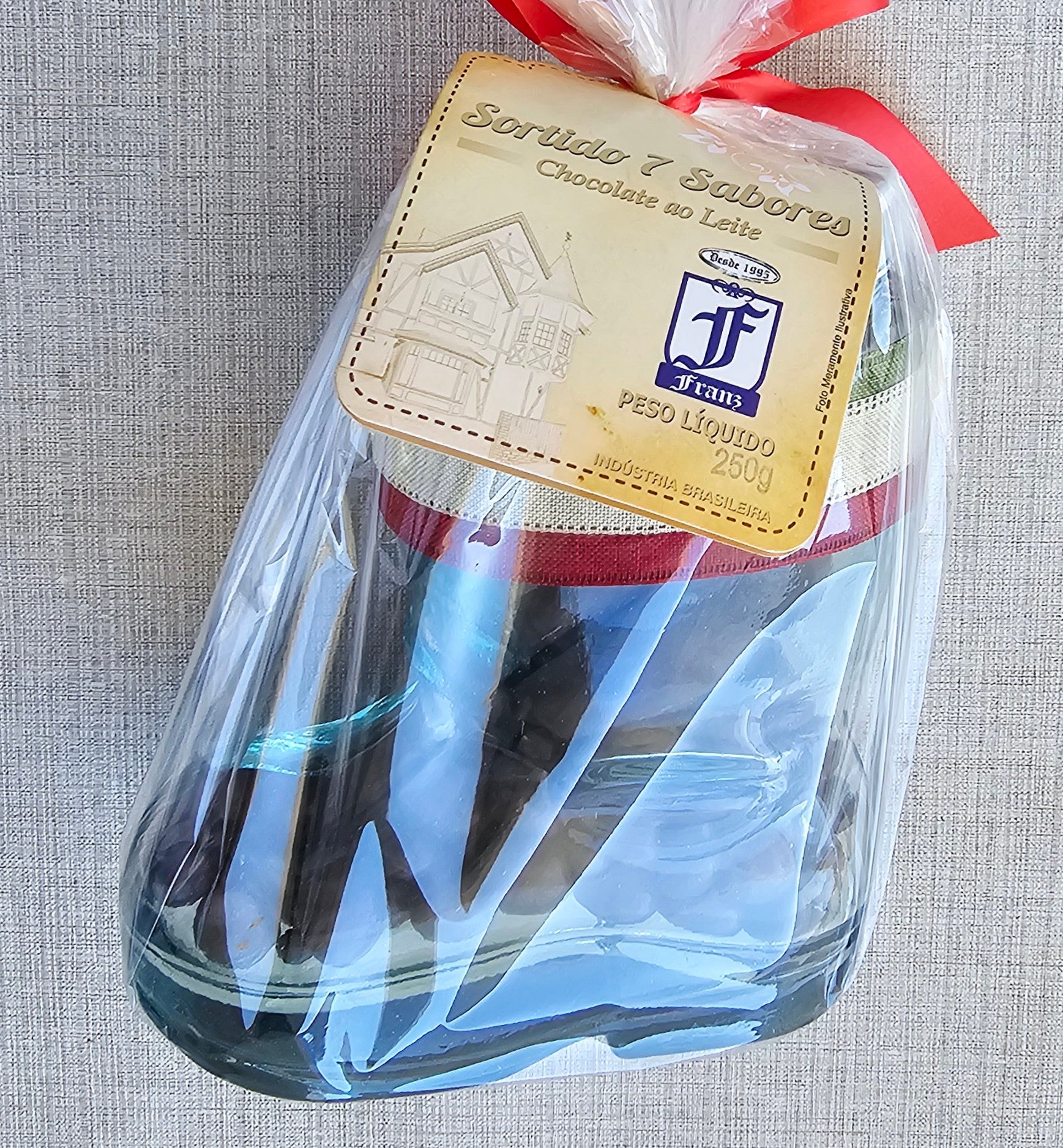Baleiro bota chocolates sortidos 7 sabores 250g