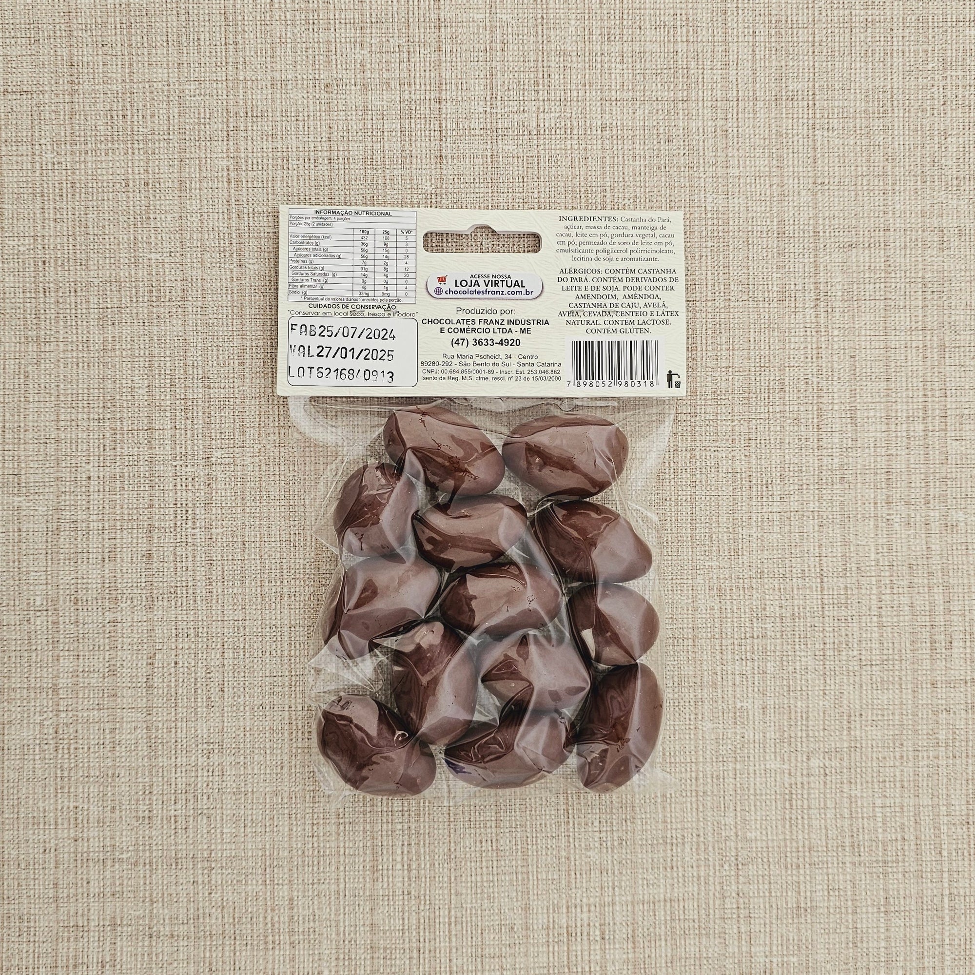 Confeitos de Castanha 100g