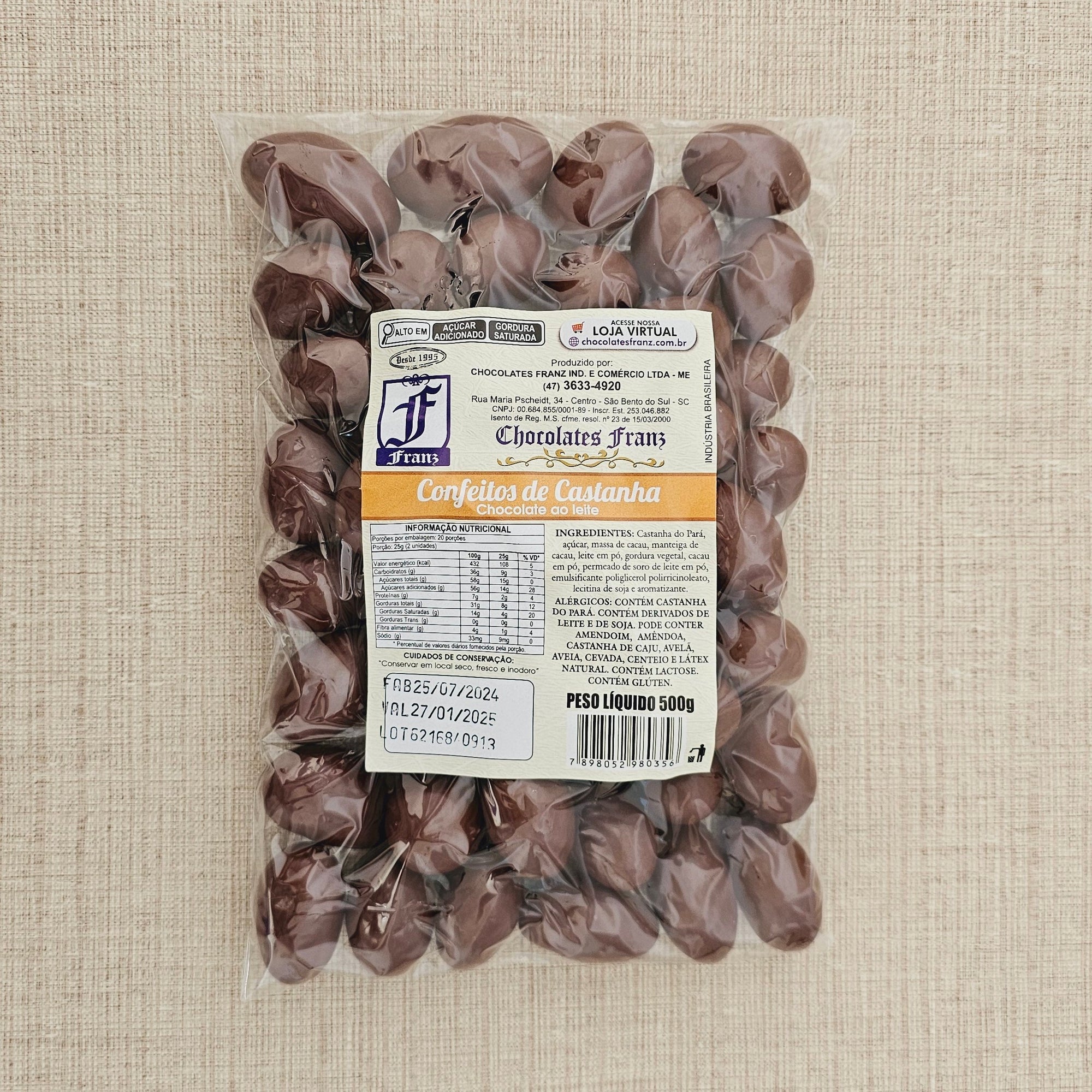 Confeitos de Castanha 500g