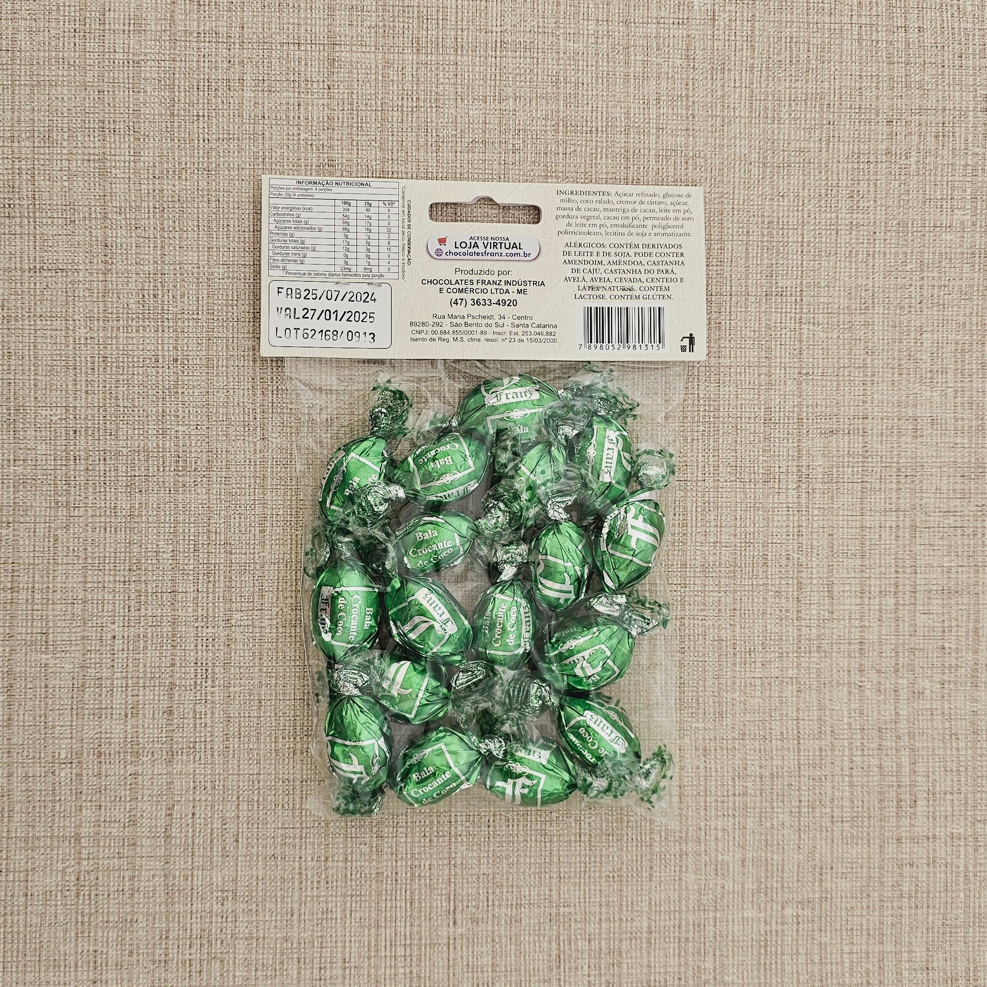 Crocante de Coco 100g