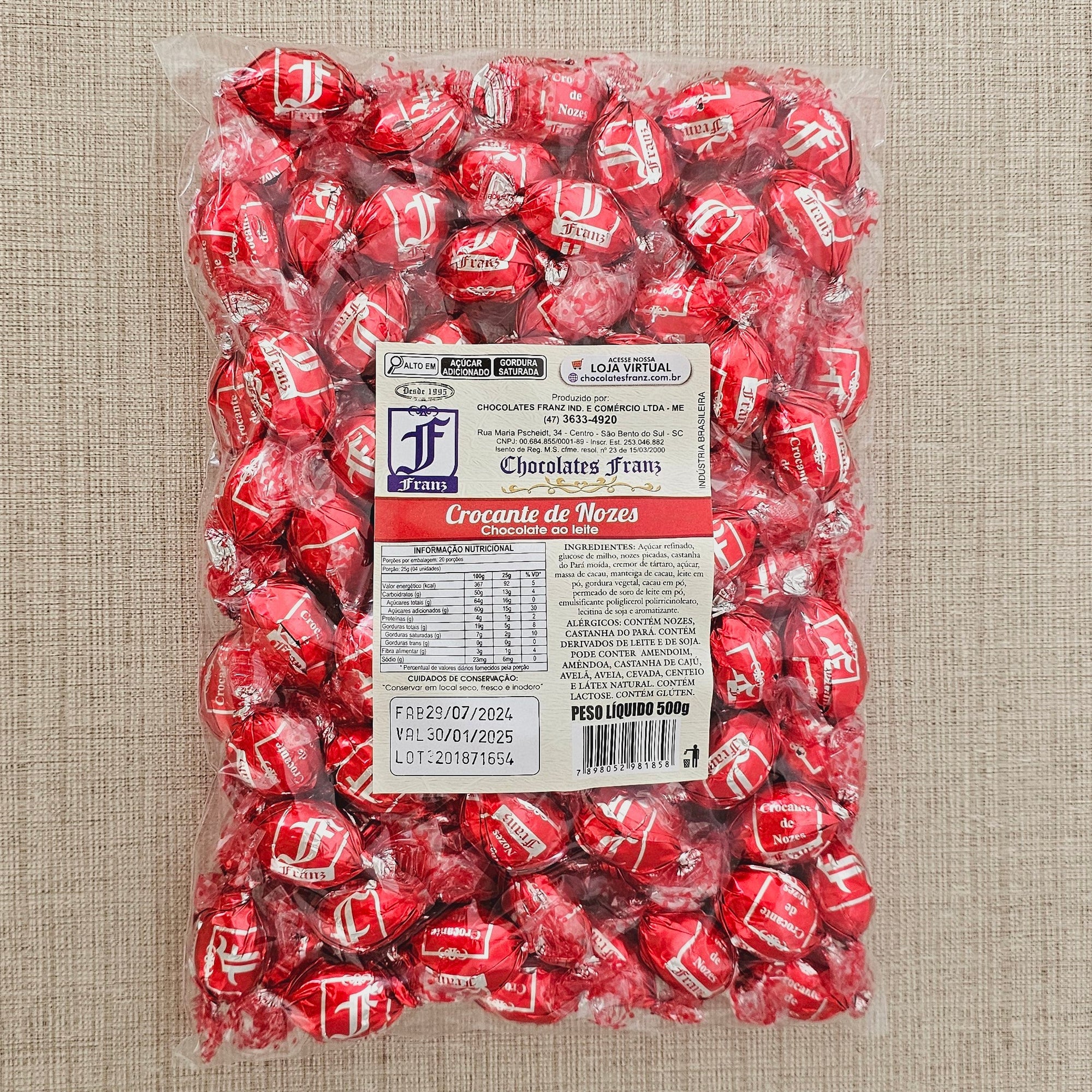 Crocante de Nozes 500g