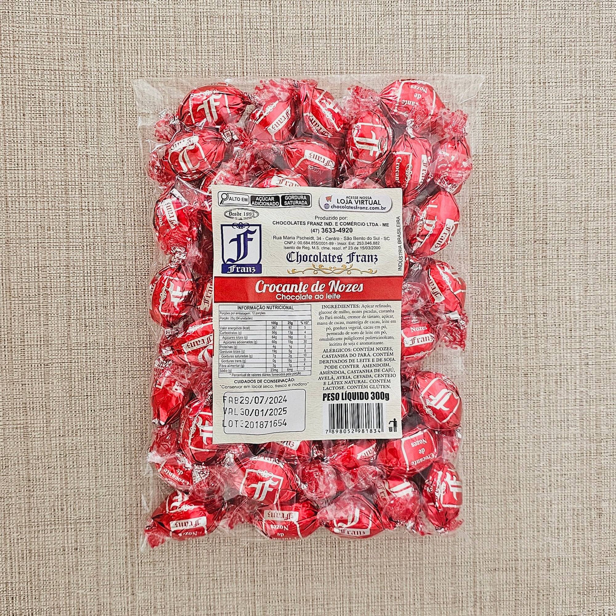 Crocante de Nozes 300g