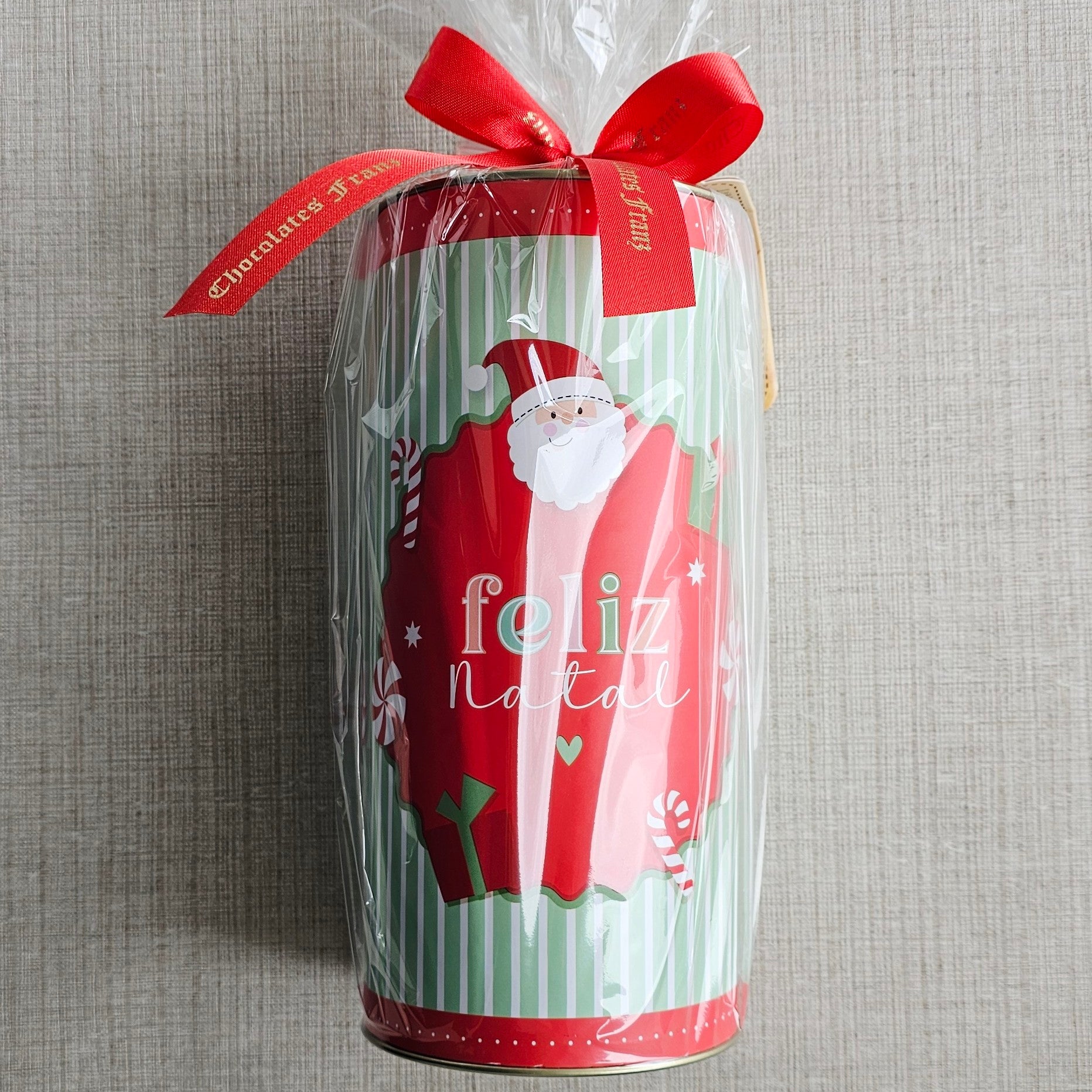 Lata natal chocolates sortidos 7 sabores 400g