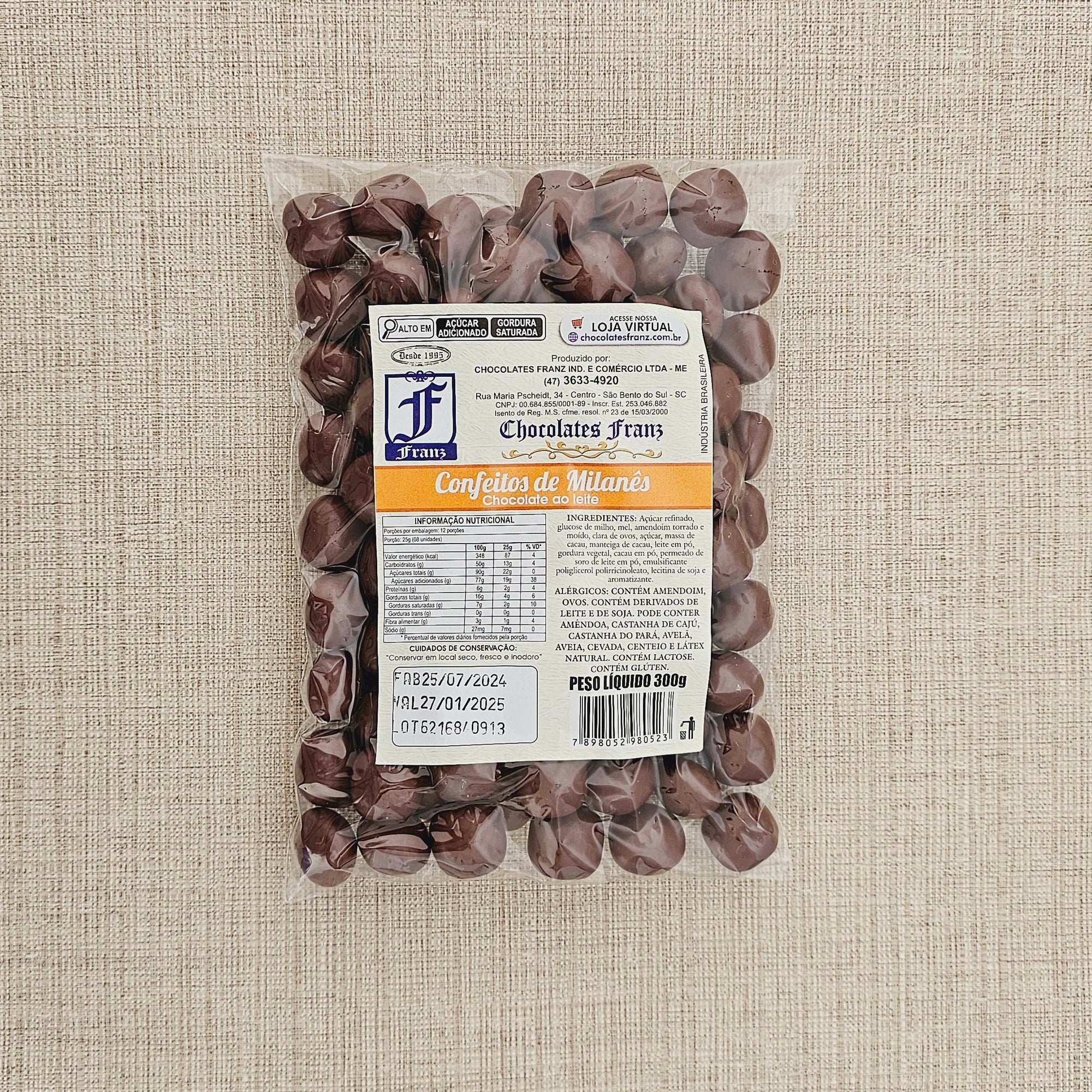 Confeitos Milanês 300g