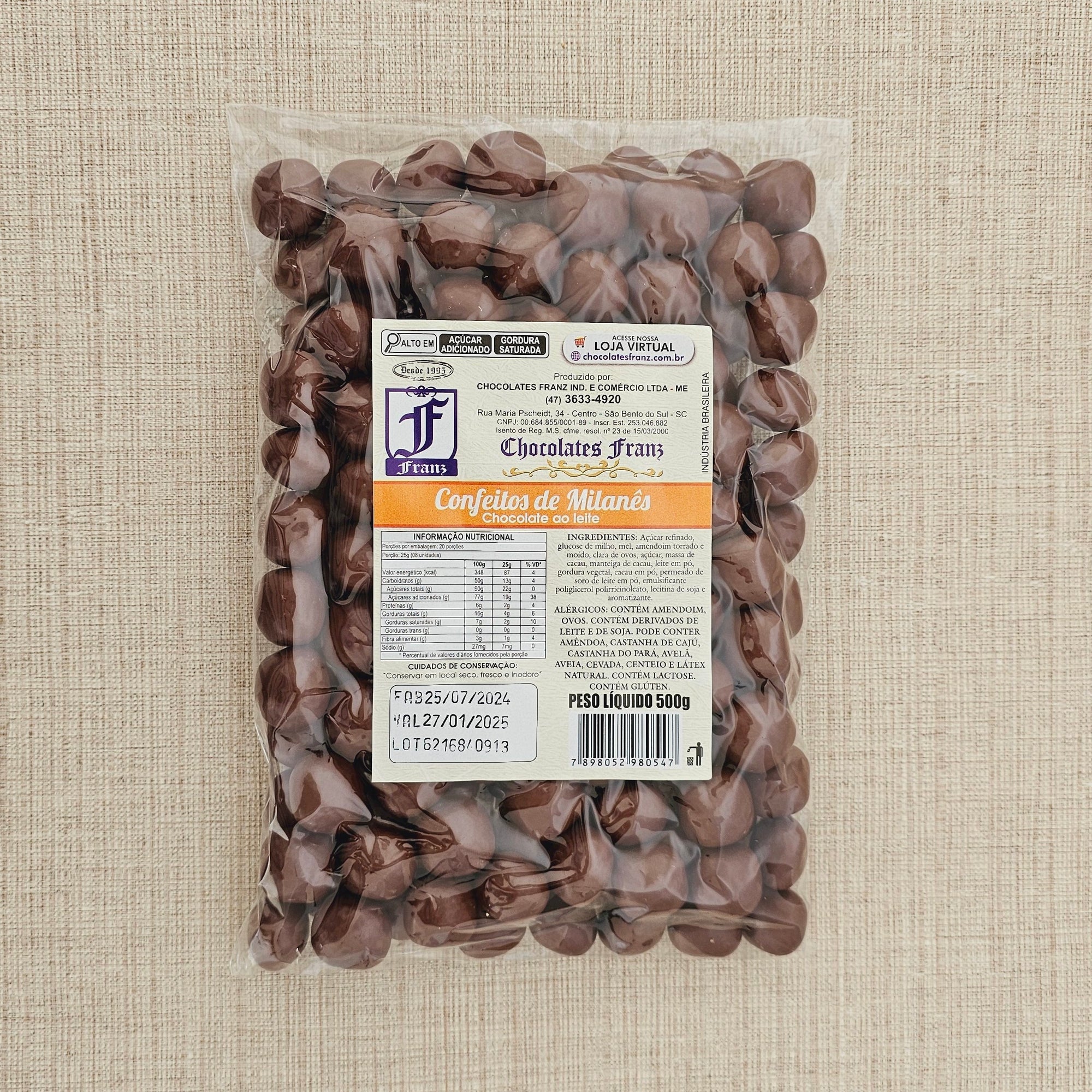 Confeitos Milanês 500g