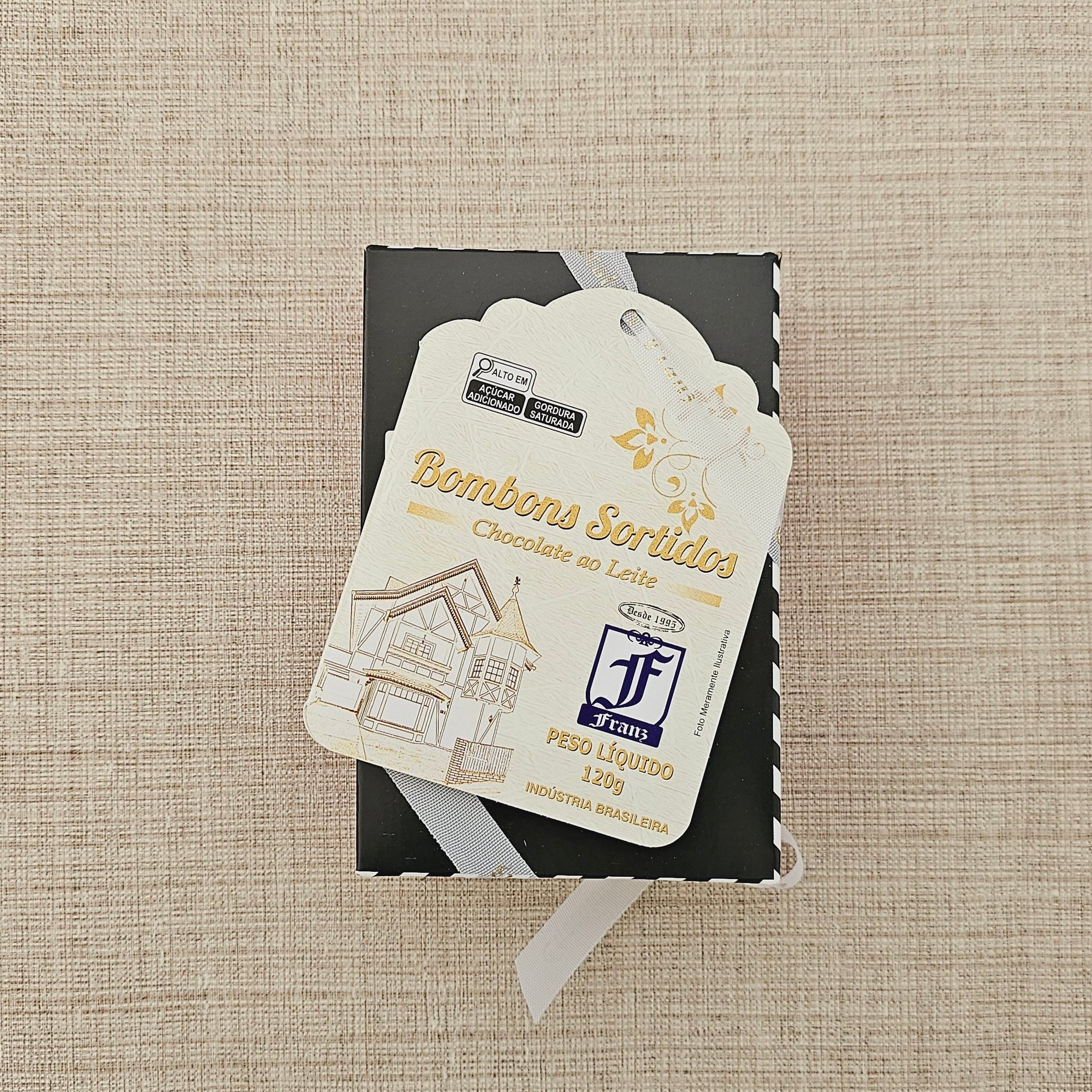 Caixa com 6 Bombons Mista (Aniz, Rum e Cereja) 120g