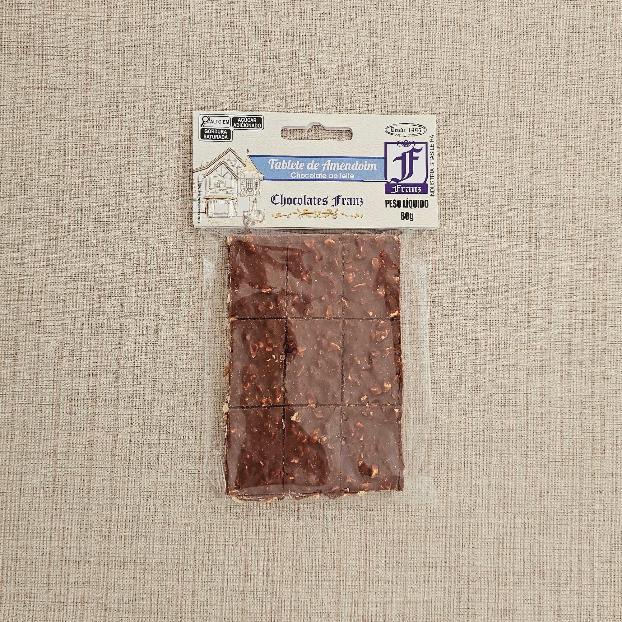 Tablete de Amendoim 80g