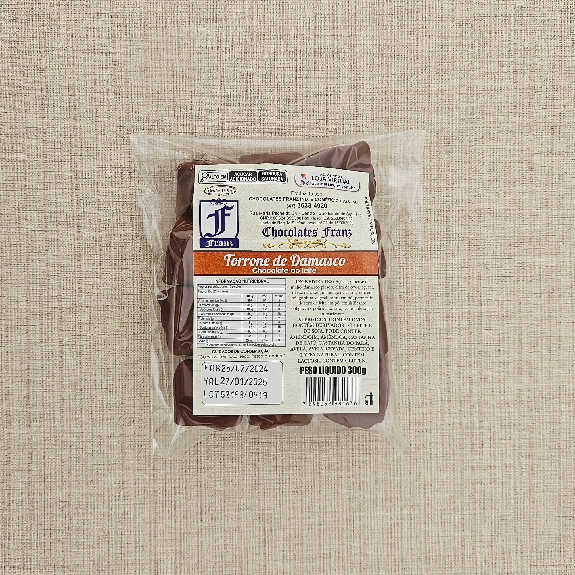 Torrone de Damasco 300g