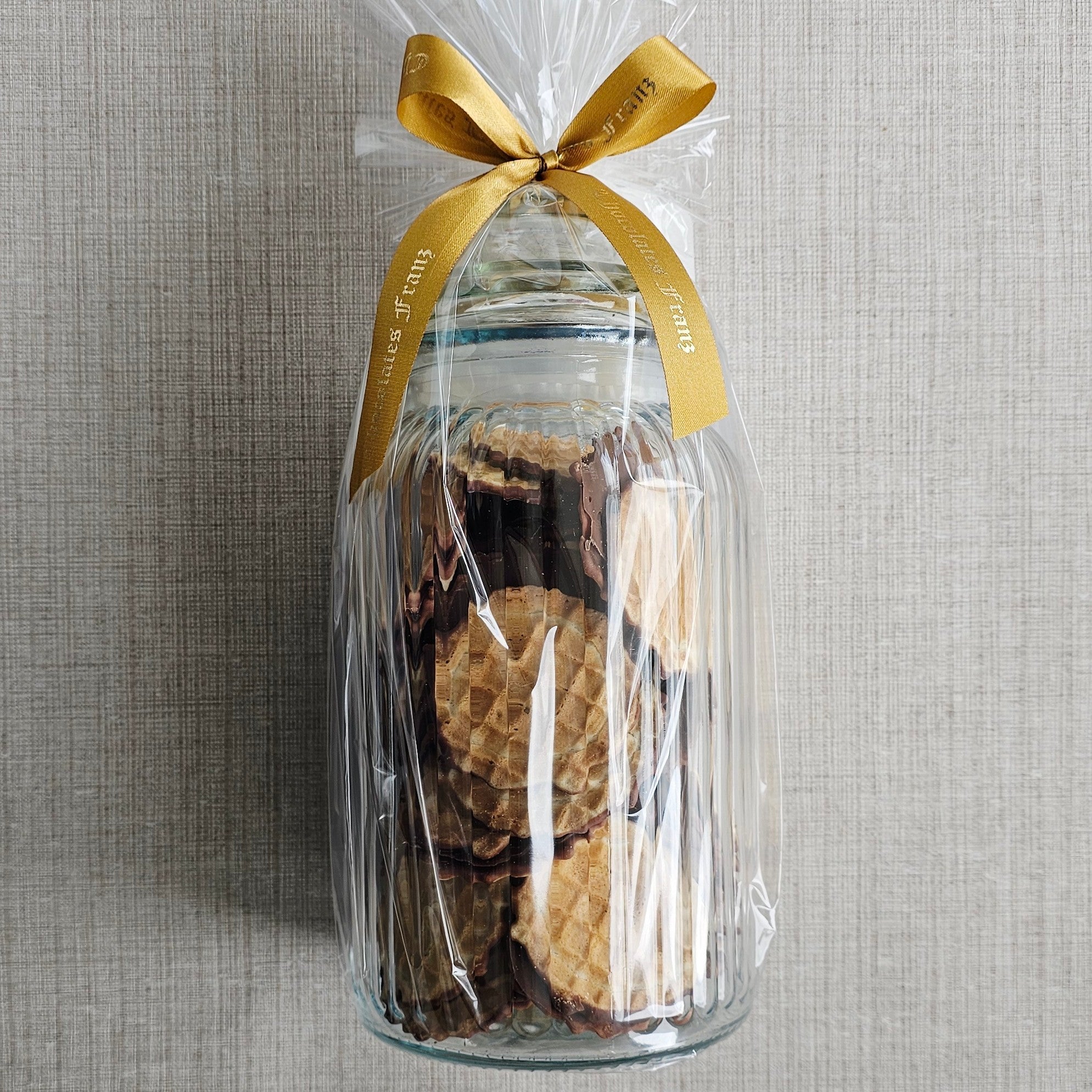 Baleiro de Vidro com Favo Franz chocolate ao leite 280g