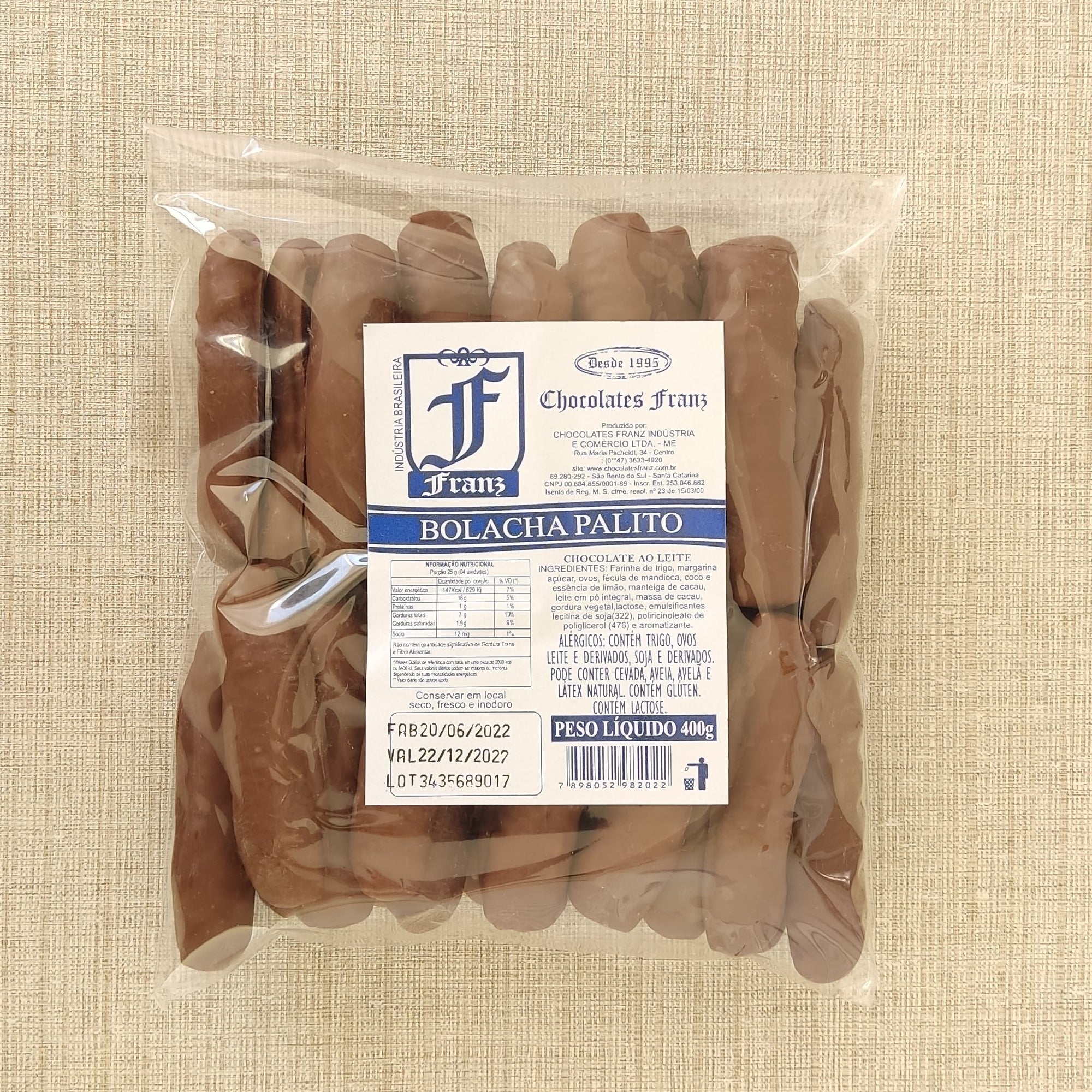 Bolacha Palito 400g