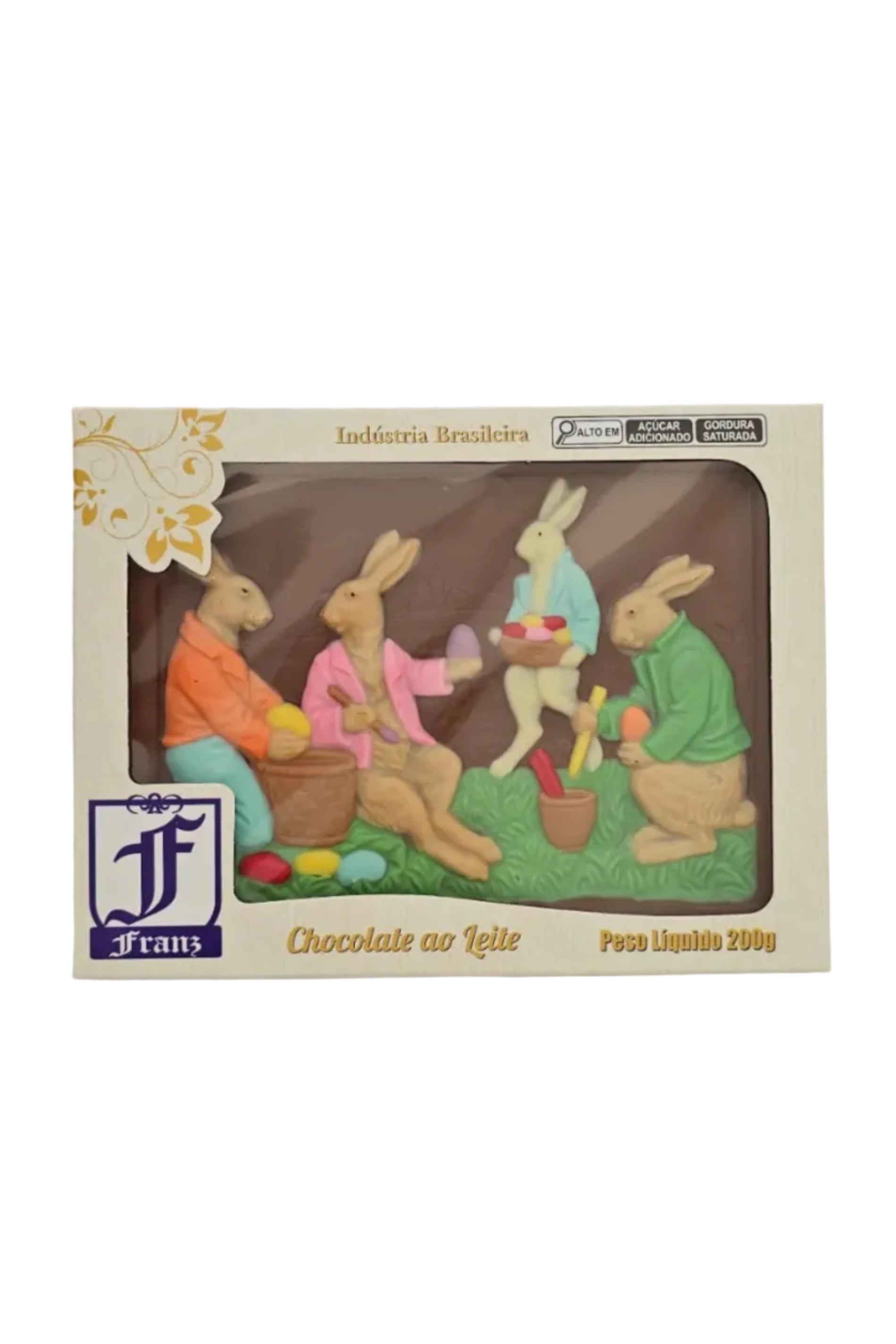 Barra Coelhos AO LEITE COLORIDO