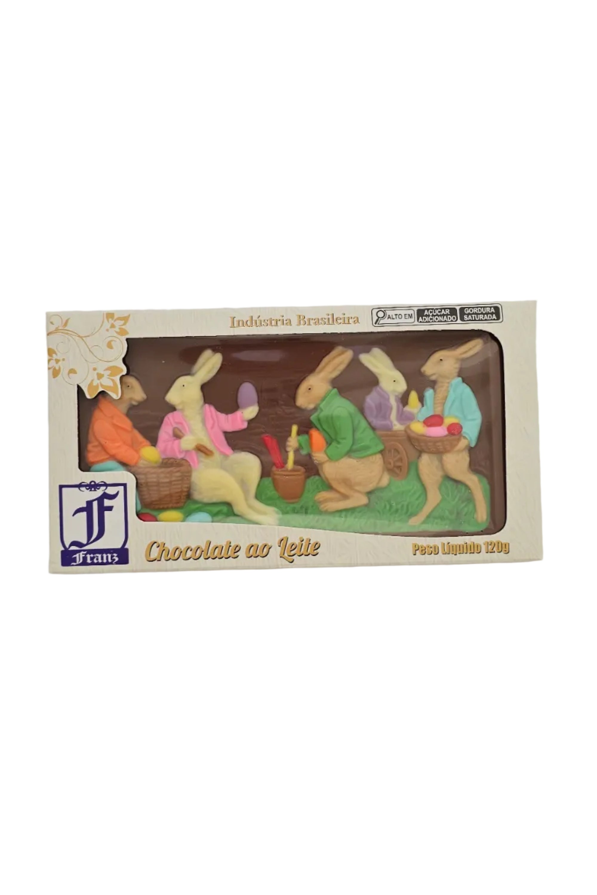 Barra Coelhos AO LEITE COLORIDO