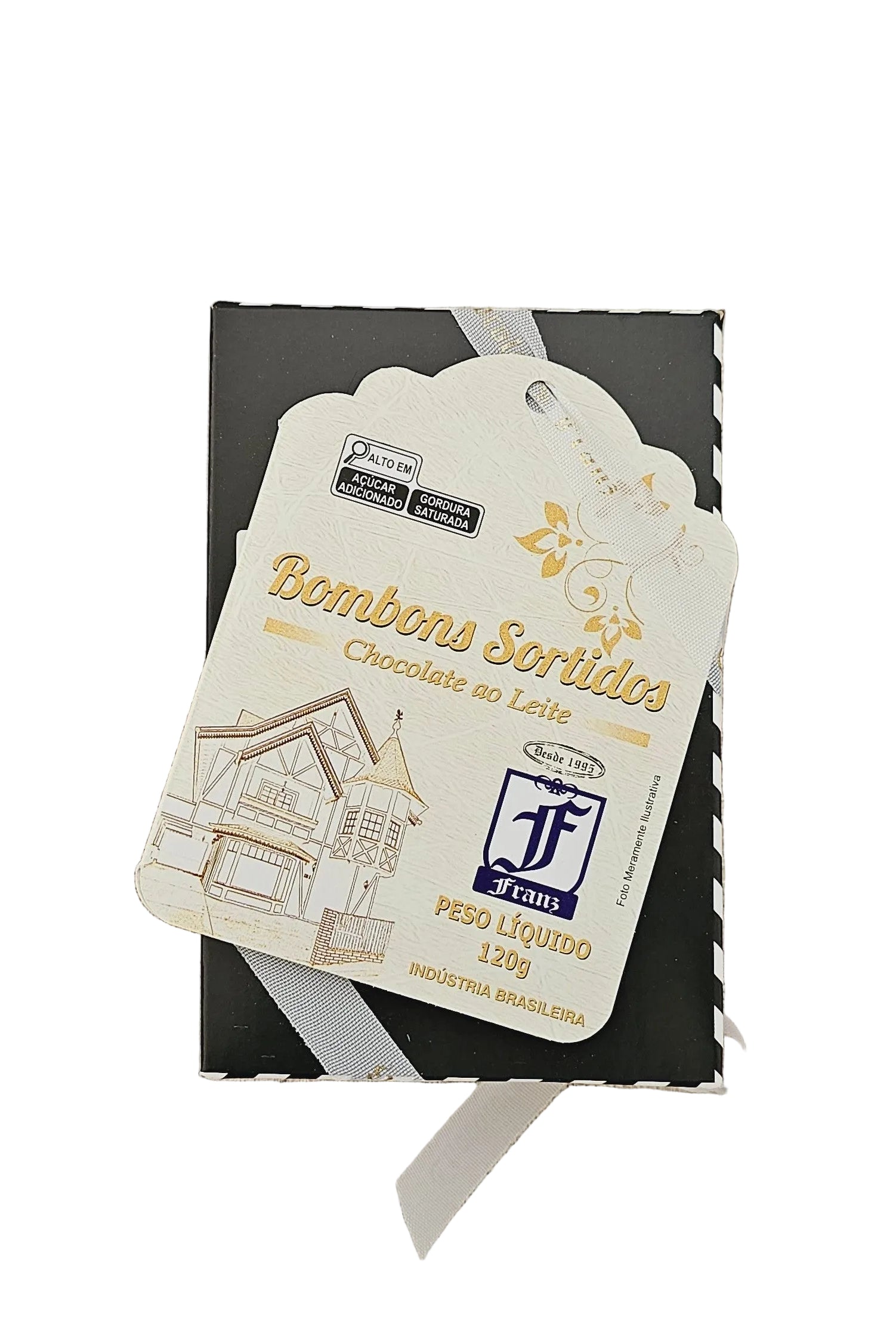 Caixa com 6 Bombons Mista (Aniz, Rum e Cereja) 120g